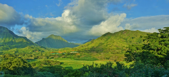 Kawainui Marsh & Koolau Range, Oahu, City & County of Honolulu, Hawaii, photo by Patrick (Pat) Michael McNally