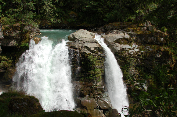 Nooksack River Waterfall, Washington State, photo by Patrick (Pat) Michael McNally