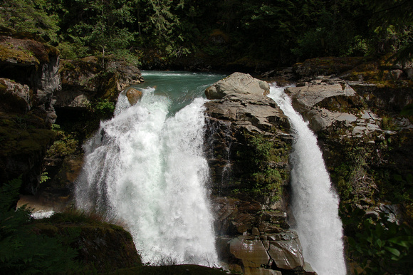 Nooksack River Waterfall, Washington State, photo by Patrick (Pat) Michael McNally